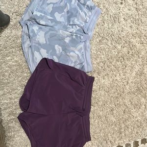 Two pair of athletic shorts